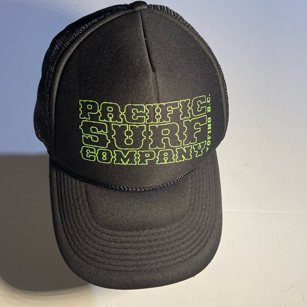 RARE 🔥🔥🔥🔥Vintage Pacific Surf Company, Torino, BC Meshie/Snapback